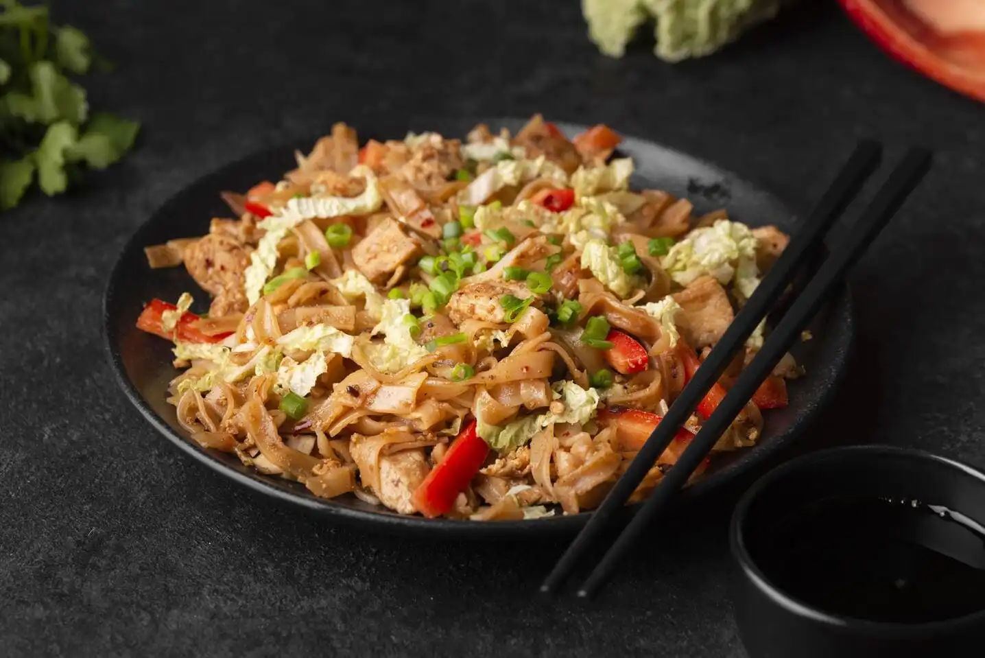 pad thai poulet